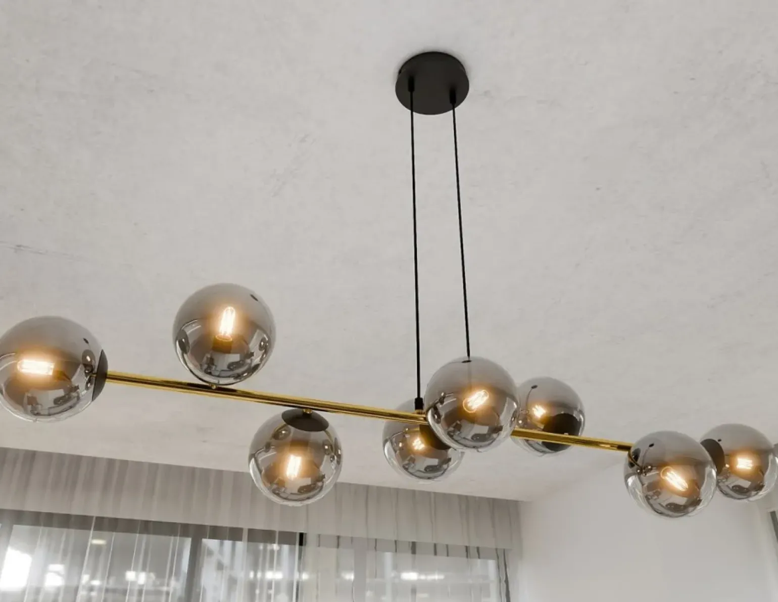 Shop Szerokie stołowe na zwisach 1237/8 z serii GRAVITY | Kaja Żyrandole Nowoczesne