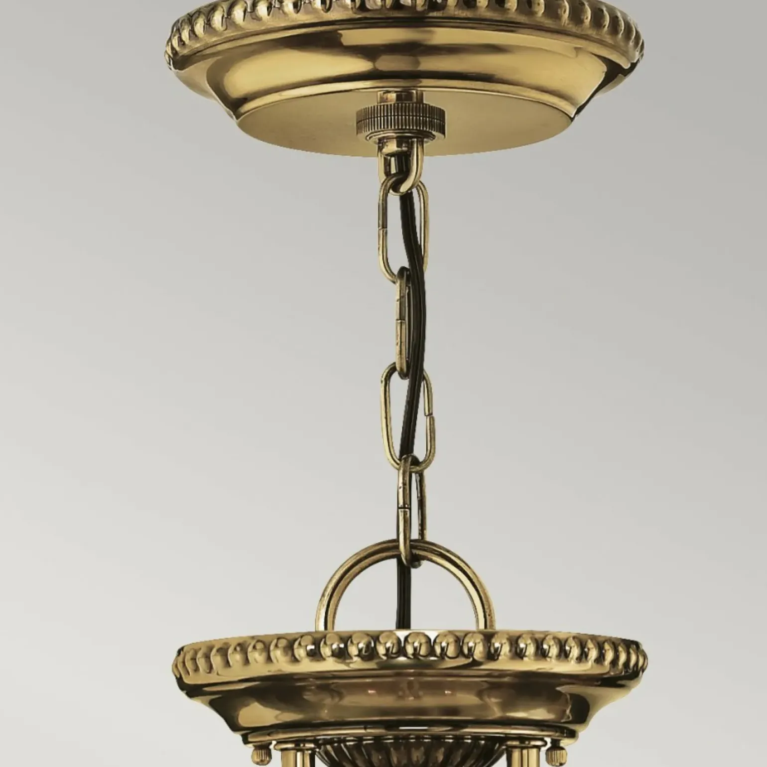 Sklep Kaja Szklana lampa wisząca, pałacowa HK-CAMBRIDGE-P-S z serii CAMBRIDGE