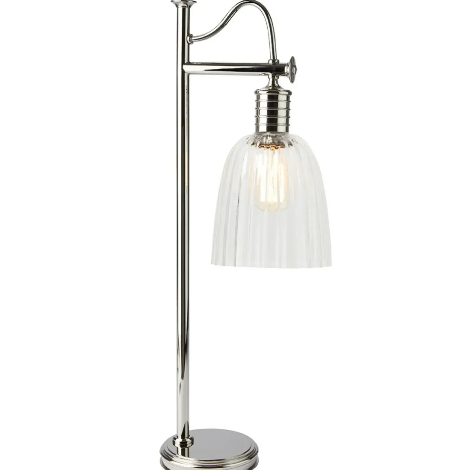 Sklep Kaja Szklana lampka stołowa, biurkowa DOUILLE-TL-PN z serii DOUILLE