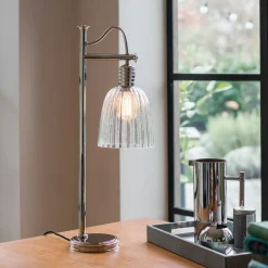 Sklep Kaja Szklana lampka stołowa, biurkowa DOUILLE-TL-PN z serii DOUILLE