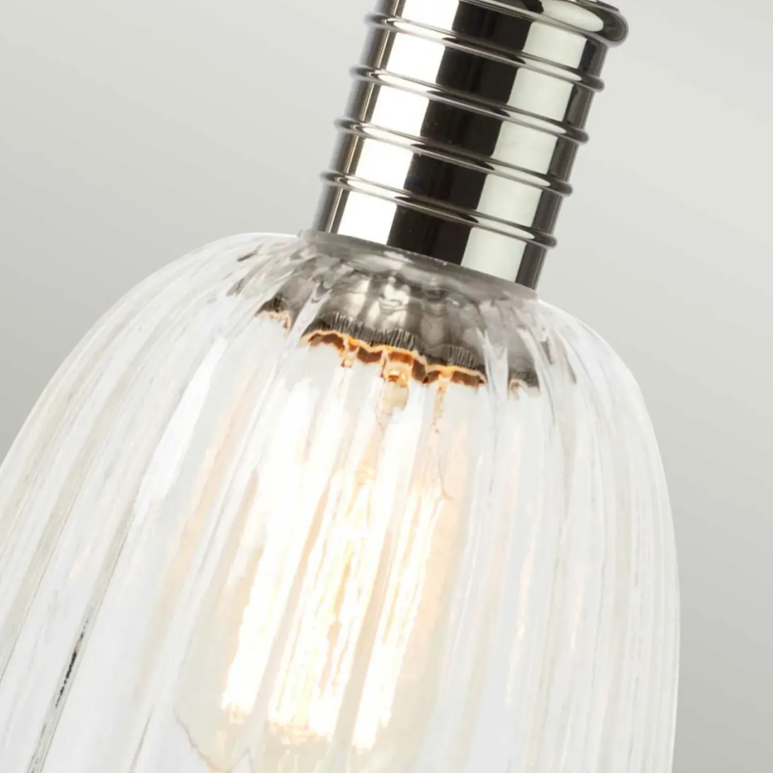 Sklep Kaja Szklana lampka stołowa, biurkowa DOUILLE-TL-PN z serii DOUILLE