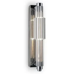 Sklep Kaja Szklany kinkiet do stylowego wnętrza MOD308WL-L9CH3K z serii VERTICALE