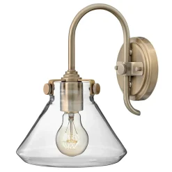 Sklep Kaja Szklany kinkiet na jedną żarówkę HK-CONGRESS1-A-BC z serii CONGRESS