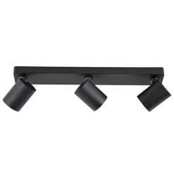 New Szyna z reflektorami, do korytarza LP-731/3W BK SNOW | Kaja Żyrandole Nowoczesne