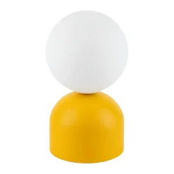 Sklep Kaja Żółta, dekoracyjna lampka na szafkę nocną TK 16040 MIKI YELLOW | Kaja