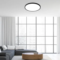 Sklep Kaja Techniczna lampa sufitowa ⌀40cm LP-2505/1C-40 BK CALIFORNIA | Kaja