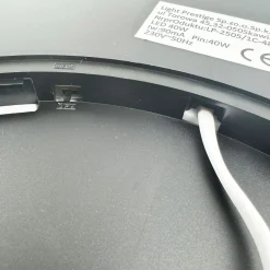 Sklep Kaja Techniczna lampa sufitowa ⌀40cm LP-2505/1C-40 BK CALIFORNIA | Kaja