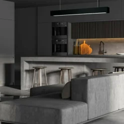 Fashion Techniczna lampa wisząca LED LP-7001/1P 20 BK-93 24/3 z serii IBROS Żyrandole Nowoczesne