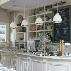 Fashion Tradycyjna lampa wisząca, HK-AMELIA-P-M-CM z serii AMELIA Żyrandole Nowoczesne