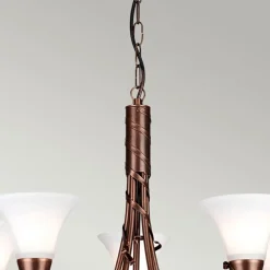 Sklep Kaja Tradycyjna lampa wisząca, patynowa EM5-COPPER z serii EMILY