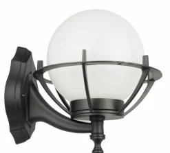 Sklep Kaja Tradycyjny kinkiet ścienny z czarnym koszykiem K 3012/1/KPO