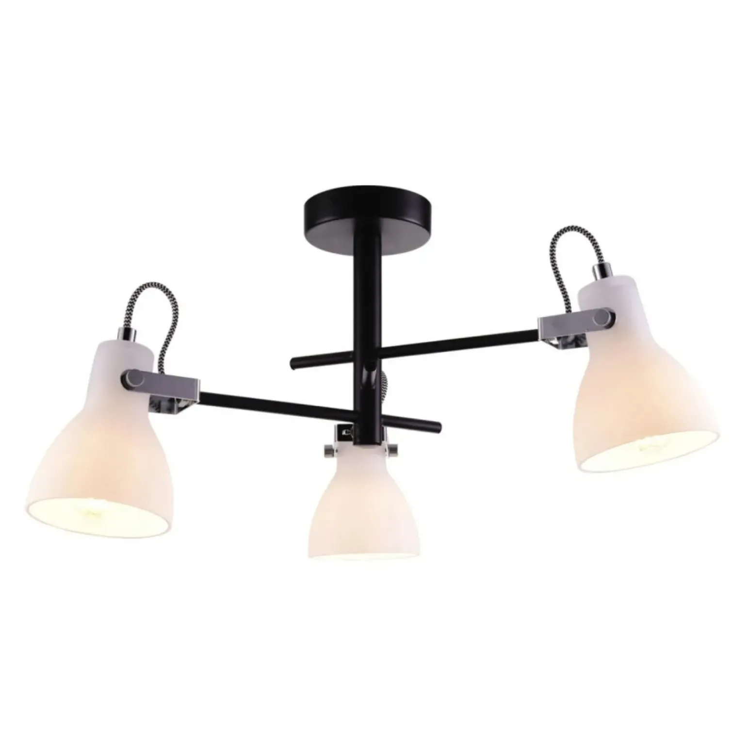 Best Trójramienna, regulowana lampa sufitowa K-8110 KANTI | Kaja Żyrandole Nowoczesne
