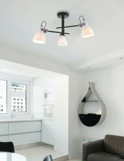 Best Trójramienna, regulowana lampa sufitowa K-8110 KANTI | Kaja Żyrandole Nowoczesne