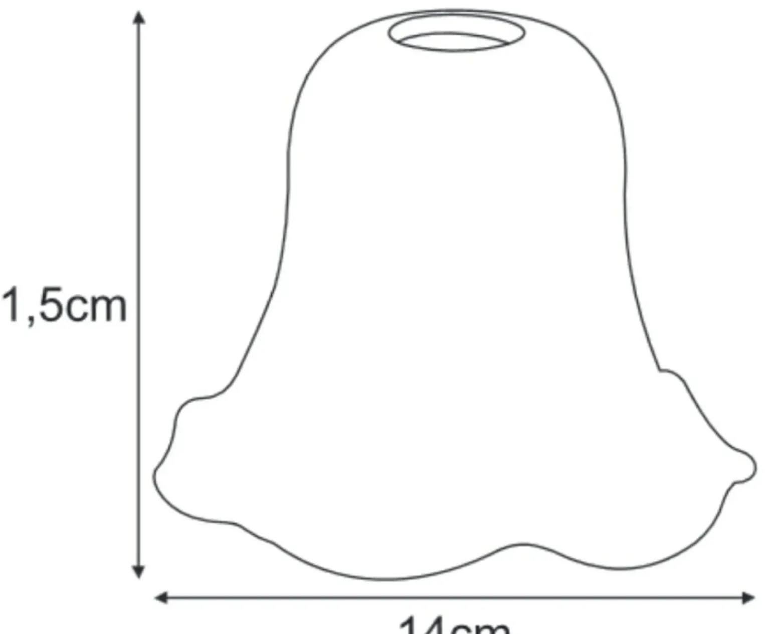 Sklep Kaja Żółty klosz, efekt ombre K-HP-PS-807 KLOSZ
