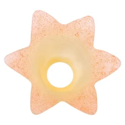 Sklep Kaja Żółty klosz z pomarańczowymi kropkami K-HP-LX-091 KLOSZ