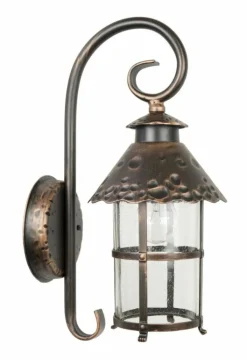 Sklep Kaja Unikalna lampa, kinkiet elewacyjny, ozdobny K 3012/1/R z serii TOLEDO | Kaja Ośw