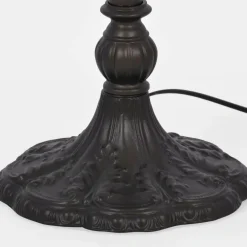 Sklep Kaja Unikalna lampa podłogowa, dekoracyjny witraż K-F16835 z serii ROSE