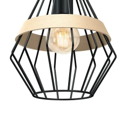 Sklep Kaja Unikalny kinkiet ścienny, druciany klosz MLP5523 z serii CLIFF | Kaja Oświetleni