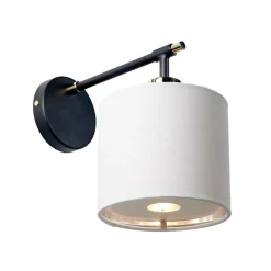 Sklep Kaja Unikalny kinkiet ścienny z abażurem BALANCE1-BKPN z serii BALANCE