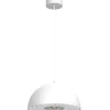 Store Uniwersalna, biała lampa wisząca kopuła ⌀35m LX 4528 ELGUND | Kaja Żyrandole Nowoczesne