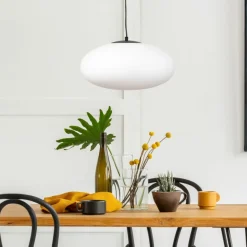 Store Uniwersalna, czarno-biała lampa wisząca ZM 1180 OMI | Kaja Oświetlenie Żyrandole Nowoczesne