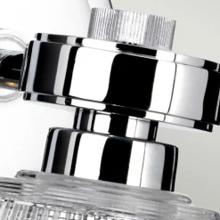 Sklep Kaja Uniwersalny, srebrny kinkiet BATH-GUNNIS1-PC z serii GUNNISLAKE