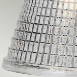 Sklep Kaja Uniwersalny, srebrny kinkiet BATH-GUNNIS1-PC z serii GUNNISLAKE