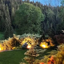 Sklep Kaja Świecąca kula, lampa ogrodowa ⌀35cm LP-JH-1095-350 GAJA | Kaja