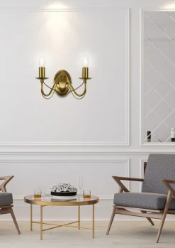 Sklep Kaja Świecznikowa lampa ścienna do salonu 22-69156 MUZA | Kaja Oświetlenie