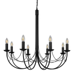 Sklep Kaja Świecznikowa lampa wisząca do salonu K-3521 PERSEO | Kaja Oświetlenie