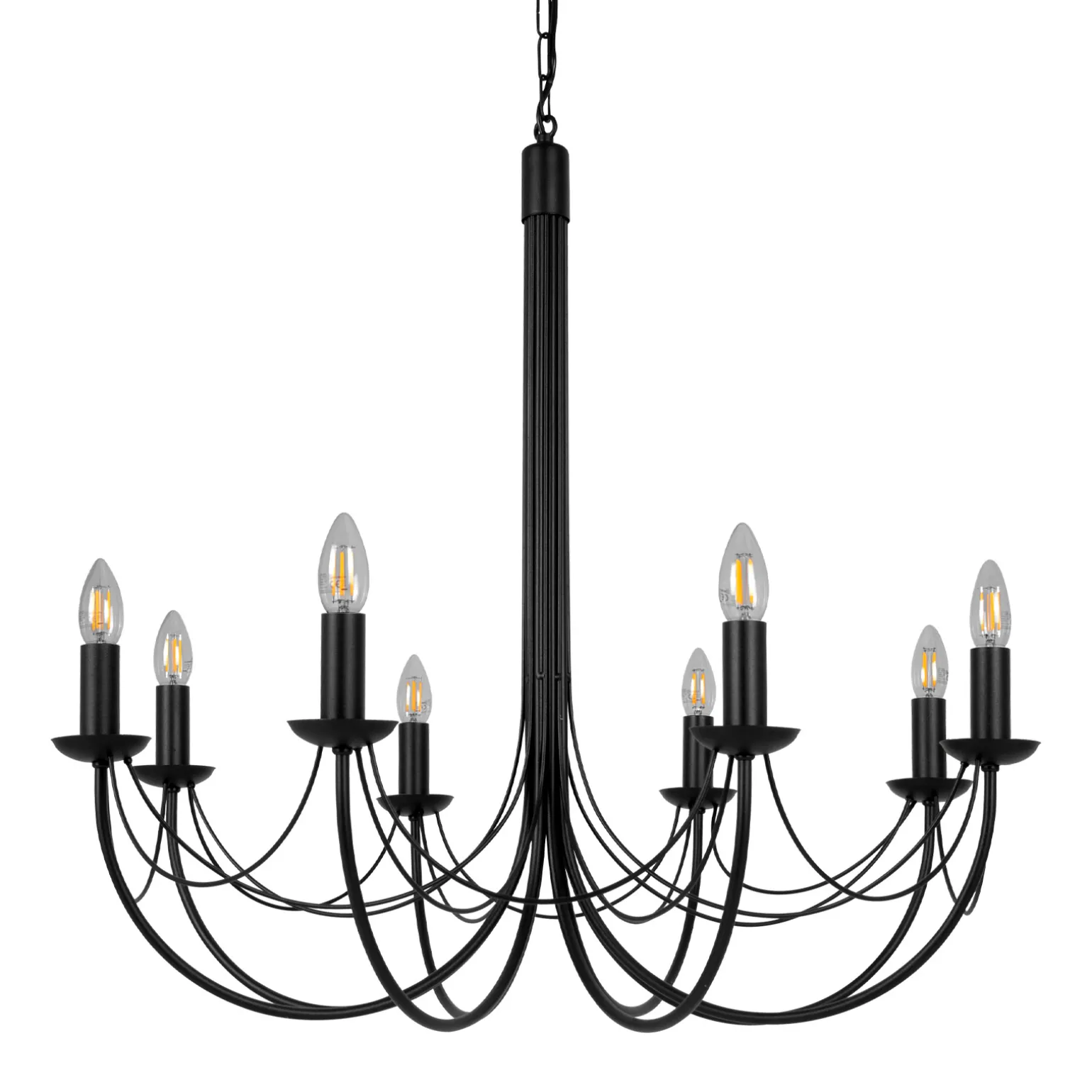 Sklep Kaja Świecznikowa lampa wisząca do salonu K-3521 PERSEO | Kaja Oświetlenie