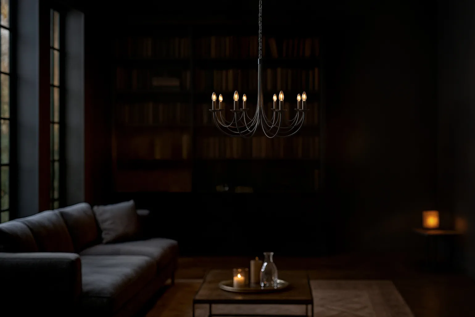 Sklep Kaja Świecznikowa lampa wisząca do salonu K-3521 PERSEO | Kaja Oświetlenie