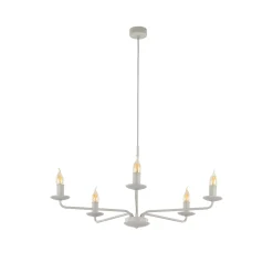 Sklep Kaja Świecznikowa lampa wisząca do salonu TK 10253 LIMAL BEIGE | Kaja