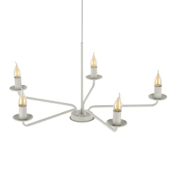 Sklep Kaja Świecznikowa lampa wisząca do salonu TK 10253 LIMAL BEIGE | Kaja