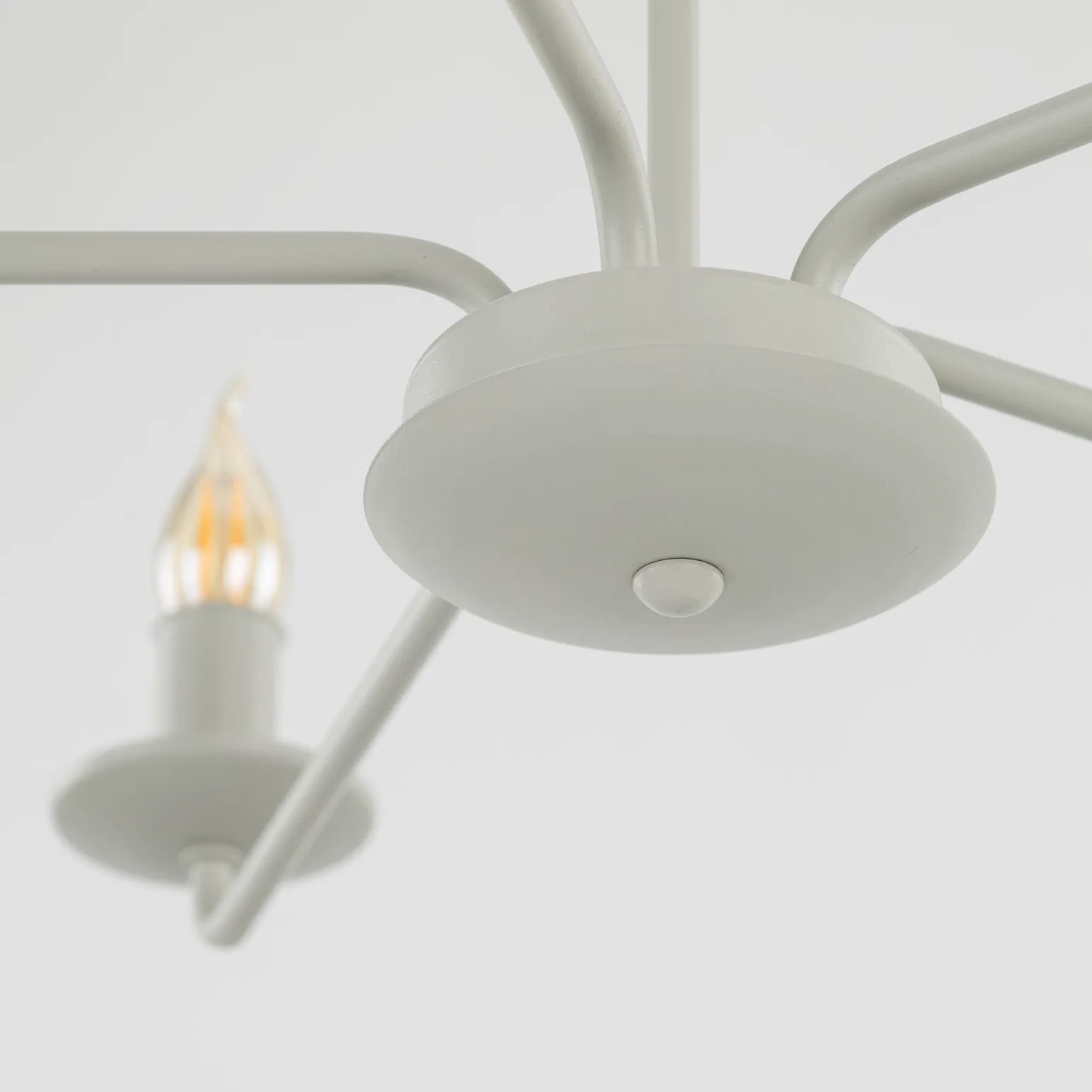 Sklep Kaja Świecznikowa lampa wisząca do salonu TK 10253 LIMAL BEIGE | Kaja