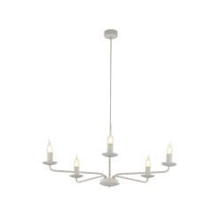 Sklep Kaja Świecznikowa lampa wisząca do salonu TK 10253 LIMAL BEIGE | Kaja