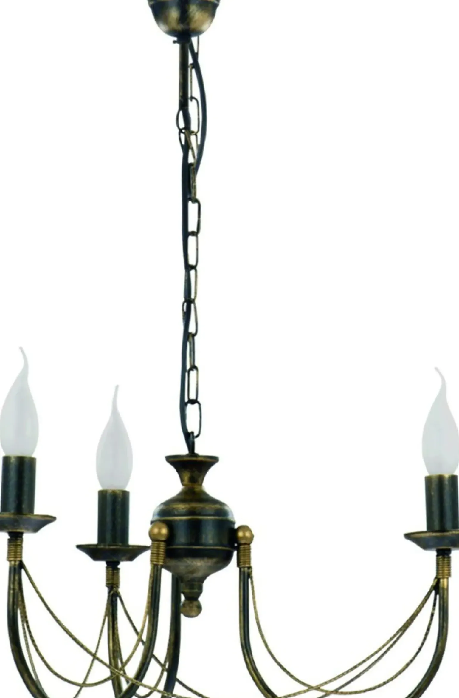 Sklep Kaja Świecznikowa, trójramienna lampa wisząca 204 ARES | Kaja Oświetlenie