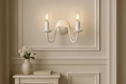 Sklep Kaja Świecznikowy kinkiet do sypialni K-3999 BARTEZ II | Kaja Oświetlenie