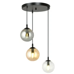 Flash Sale Wielokolorowa lampa wisząca z kulami 714/3PREM | Kaja Oświetlenie Żyrandole Nowoczesne