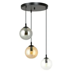 Flash Sale Wielokolorowa lampa wisząca z kulami 714/3PREM | Kaja Oświetlenie Żyrandole Nowoczesne