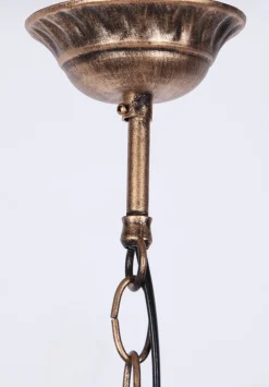 Sklep Kaja Wisząca lampa zewnętrzna na taras K-5006H CZ/ZŁ LOZANA | Kaja