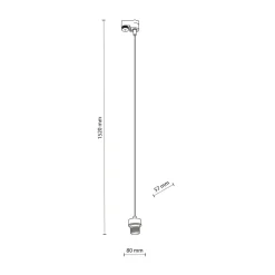 Sklep Kaja Wisząca oprawka do szyny jednofazowej TK 5757 TRACER | Kaja