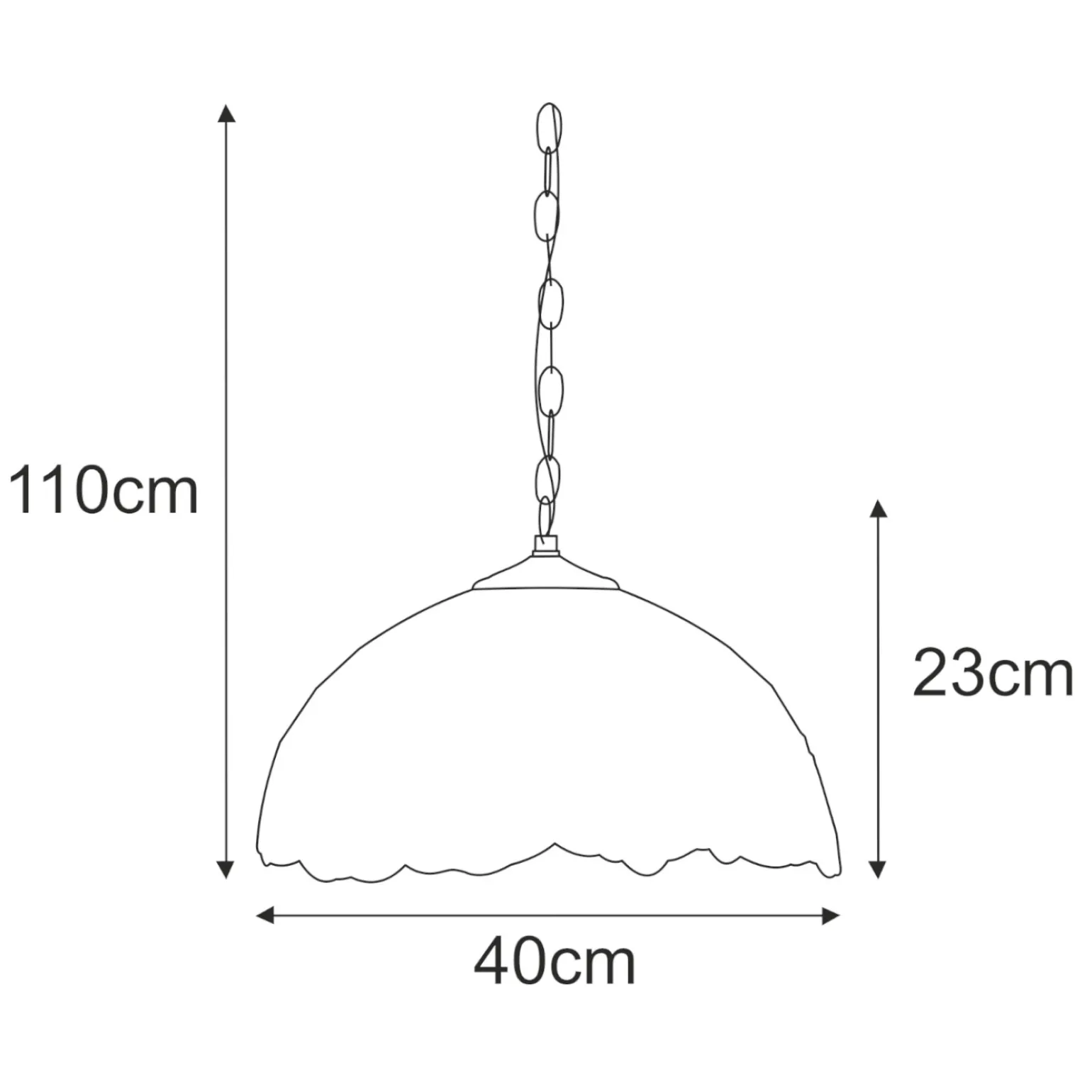 Sklep Kaja Witrażowa lampa wisząca, regulowana wysokość K-P16814 z serii SUNFLOWER