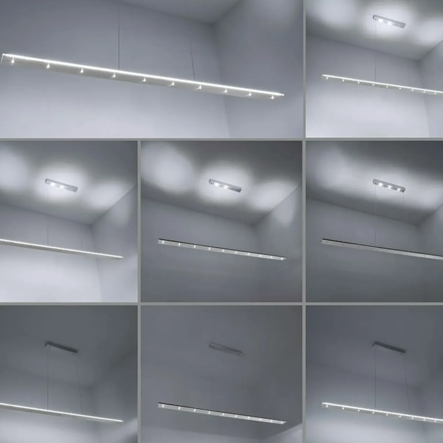 Fashion Wąska, długa listwa wisząca na pilot 2533-95 z serii PURE-COSMO | Kaja Żyrandole Nowoczesne