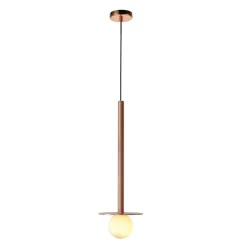 Sale Wąska lampa wisząca do łazienki LP-048/1PS GR BOLITA | Kaja Żyrandole Nowoczesne