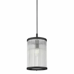 Shop Wąska lampa wisząca ze smukłym kloszem P0528-01F-P7AC SERGIO | Kaja Żyrandole Nowoczesne