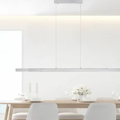 Shop Wąska, wisząca lampa sufitowa LED 11660-95 z serii LUZI | Kaja Żyrandole Nowoczesne