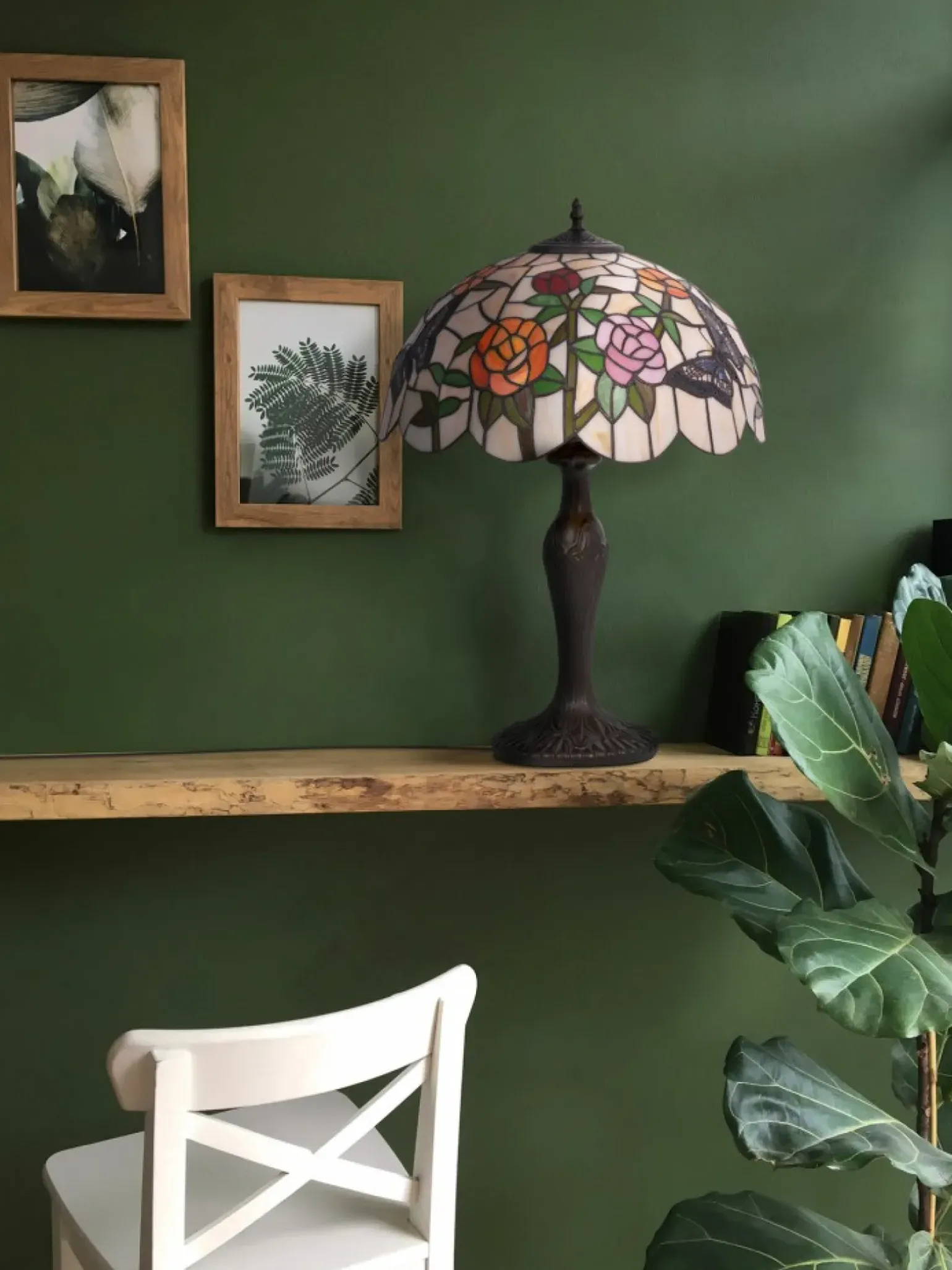 Sklep Kaja Wyjątkowa lampa stołowa, do stylowego salonu K-G16835 z serii ROSE