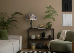 Sklep Kaja Wyjątkowa lampa stołowa, do stylowego salonu K-G16835 z serii ROSE