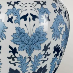 Sklep Kaja Wyjątkowa lampa stołowa, niebieska DL-LINYI-TL z serii LINYI